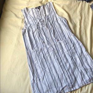 Pin stripe summer dress